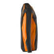 Sweatshirt, moderne Passform / Gr. XS,  Schwarzblau/Hi-vis Orange Produktbild Additional View 3 S