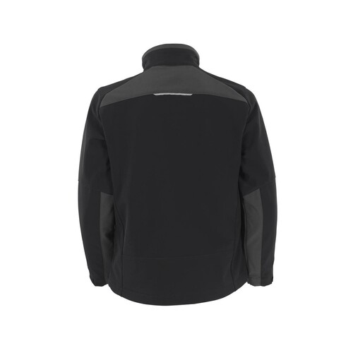 Lagos Soft Shell Jacke / Gr. XS,  Schwarz/Dunkelanthrazit Produktbild Additional View 2 L