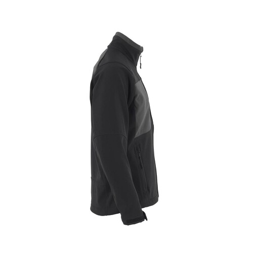 Lagos Soft Shell Jacke / Gr. XS,  Schwarz/Dunkelanthrazit Produktbild Additional View 3 L