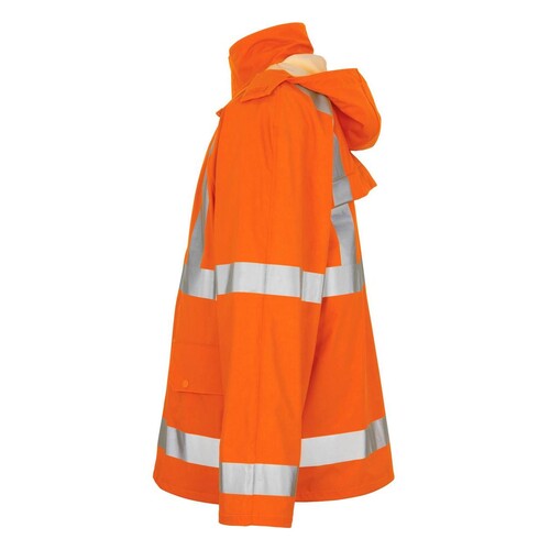 Feldbach Regenjacke / Gr. 2XL, Hi-vis  Orange Produktbild Additional View 1 L