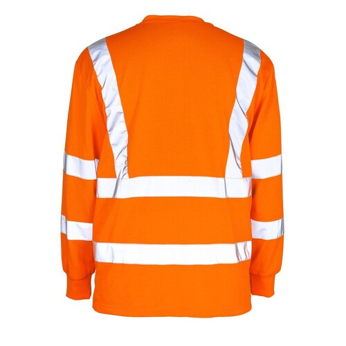 Melita Sweatshirt / Gr. L, Hi-vis  Orange Produktbild Additional View 2 L