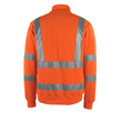 Maringa Sweatshirt mit Reißverschluss /  Gr. L, Hi-vis Orange Produktbild Additional View 2 S
