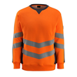 Wigton Sweatshirt / Gr. M, Hi-vis  Orange/Schwarzblau Produktbild
