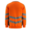 Wigton Sweatshirt / Gr. L, Hi-vis  Orange/Dunkelanthrazit Produktbild Additional View 2 S
