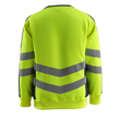 Wigton Sweatshirt / Gr. M, Hi-vis  Gelb/Schwarzblau Produktbild Additional View 2 S
