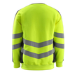 Wigton Sweatshirt / Gr. 4XL, Hi-vis  Gelb/Schwarz Produktbild Additional View 2 S