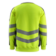 Wigton Sweatshirt / Gr. 3XL, Hi-vis  Gelb/Dunkelanthrazit Produktbild Additional View 2 S
