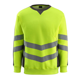 Wigton Sweatshirt / Gr. L, Hi-vis  Gelb/Dunkelanthrazit Produktbild