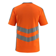 Sandwell T-shirt / Gr. L, Hi-vis  Orange/Schwarzblau Produktbild Additional View 2 S
