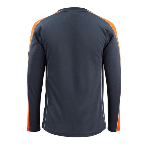 Montilla T-shirt / Gr. 2XL,  Schwarzblau/hi-vis Orange Produktbild Additional View 2 L