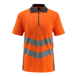 Murton Polo-shirt / Gr. L, Hi-vis  Orange/Schwarzblau Produktbild