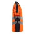 Murton Polo-shirt / Gr. L, Hi-vis  Orange/Schwarzblau Produktbild Additional View 3 S