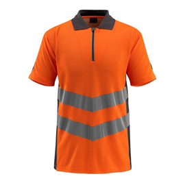 Murton Polo-shirt / Gr. L, Hi-vis  Orange/Dunkelanthrazit Produktbild