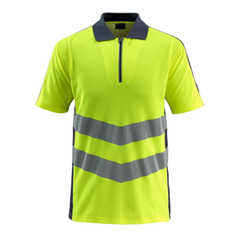 Murton Polo-shirt / Gr. L, Hi-vis  Gelb/Schwarzblau Produktbild