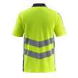 Murton Polo-shirt / Gr. L, Hi-vis  Gelb/Schwarzblau Produktbild Additional View 2 S
