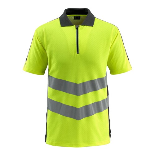 Murton Polo-shirt / Gr. L, Hi-vis  Gelb/Schwarz Produktbild