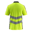 Murton Polo-shirt / Gr. L, Hi-vis  Gelb/Schwarz Produktbild Additional View 2 S