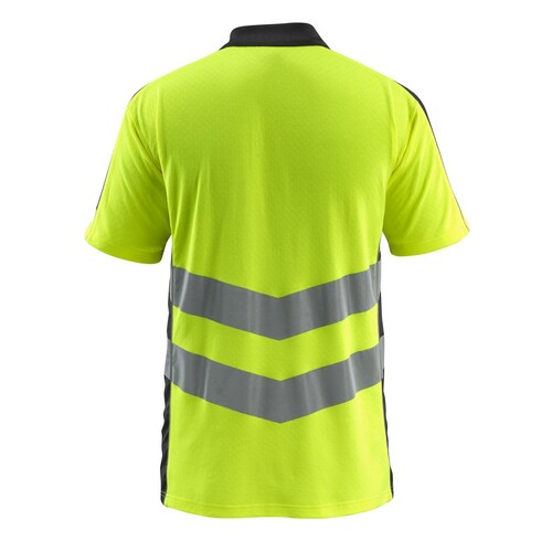 Murton Polo-shirt / Gr. L, Hi-vis  Gelb/Dunkelanthrazit Produktbild Additional View 2 L