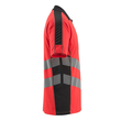Murton Polo-shirt / Gr. S, Hi-vis  Rot/Dunkelanthrazit Produktbild Additional View 3 S