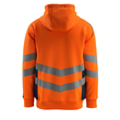 Corby Kapuzensweatshirt / Gr. L, Hi-vis  Orange/Schwarzblau Produktbild Additional View 2 S