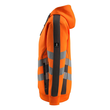 Corby Kapuzensweatshirt / Gr. L, Hi-vis  Orange/Dunkelanthrazit Produktbild Additional View 1 S