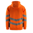 Corby Kapuzensweatshirt / Gr. L, Hi-vis  Orange/Dunkelanthrazit Produktbild Additional View 2 S