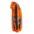 Corby Kapuzensweatshirt / Gr. L, Hi-vis  Orange/Dunkelanthrazit Produktbild Additional View 3 S