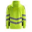 Corby Kapuzensweatshirt / Gr. S, Hi-vis  Gelb/Schwarzblau Produktbild Additional View 2 S