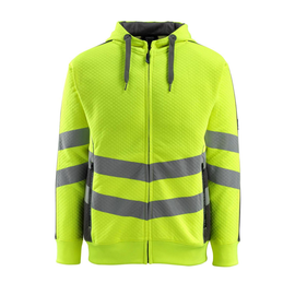 Corby Kapuzensweatshirt / Gr. 3XL,  Hi-vis Gelb/Dunkelanthrazit Produktbild