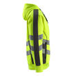 Corby Kapuzensweatshirt / Gr. L, Hi-vis  Gelb/Dunkelanthrazit Produktbild Additional View 3 S