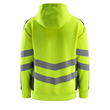 Corby Kapuzensweatshirt / Gr. M, Hi-vis  Gelb/Dunkelanthrazit Produktbild Additional View 2 S