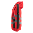 Corby Kapuzensweatshirt / Gr. L, Hi-vis  Rot/Dunkelanthrazit Produktbild Additional View 1 S