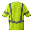 Verkehrsweste / Gr. 2XL, Hi-vis Gelb Produktbild Additional View 2 S
