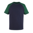 Albano T-shirt / Gr. XL, Marine/Grün Produktbild