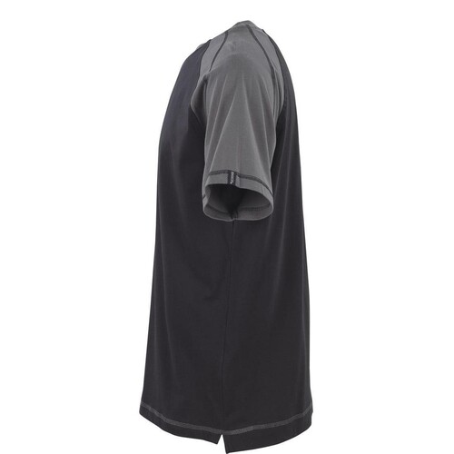 Albano T-shirt / Gr. L,  Schwarz/Anthrazit Produktbild Additional View 1 L
