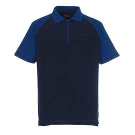 Bianco Polo-shirt / Gr. L,  Marine/Kornblau Produktbild