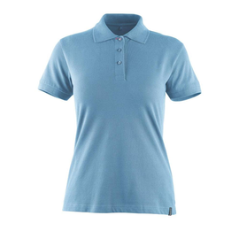 Samos Damen Polo Shirt / Gr. L,  Hellblau Produktbild
