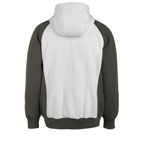 Wiesbaden Kapuzensweatshirt / Gr. XS,  Weiß/Dunkelanthrazit Produktbild Additional View 2 L
