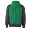Wiesbaden Kapuzensweatshirt / Gr. M,  Grün/Schwarz Produktbild Additional View 2 S
