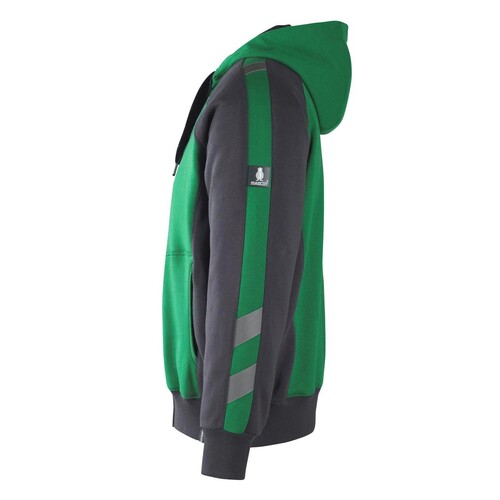 Wiesbaden Kapuzensweatshirt / Gr. XL,  Grün/Schwarz Produktbild Additional View 1 L