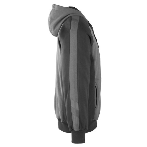 Wiesbaden Kapuzensweatshirt / Gr. 3XL,  Dunkelanthrazit/Schwarz Produktbild Additional View 3 L