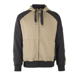 Wiesbaden Kapuzensweatshirt / Gr. XS,  Hellkhaki/Schwarz Produktbild