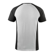 Potsdam T-shirt / Gr. L,  Weiß/Dunkelanthrazit Produktbild Additional View 2 S