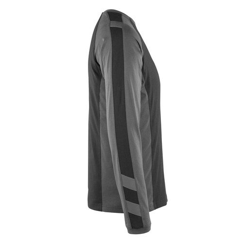 Bielefeld T-shirt / Gr. L,  Schwarz/Dunkelanthrazit Produktbild Additional View 3 L