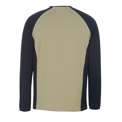 Bielefeld T-shirt / Gr. XS,  Hellkhaki/Schwarz Produktbild Additional View 2 L