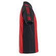 Bottrop Polo-shirt / Gr. 4XL,  Rot/Schwarz Produktbild Additional View 3 S