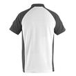 Bottrop Polo-shirt / Gr. L,  Weiß/Dunkelanthrazit Produktbild Additional View 2 S