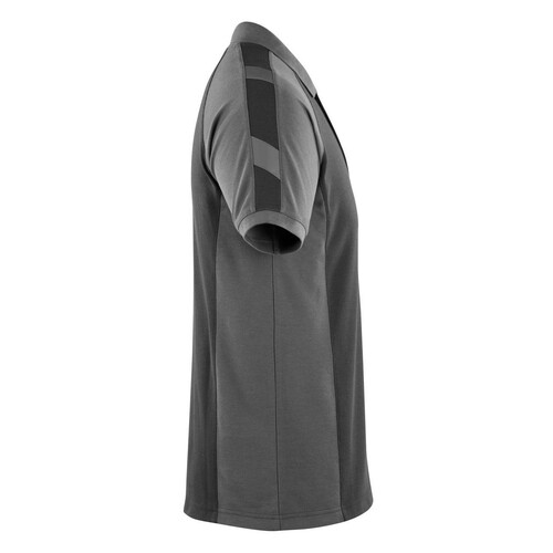 Bottrop Polo-shirt / Gr. S,  Schwarz/Dunkelanthrazit Produktbild Additional View 3 L