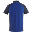 Bottrop Polo-shirt / Gr. M,  Kornblau/Schwarzblau Produktbild Additional View 2 S