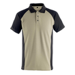 Bottrop Polo-shirt / Gr. L,  Hellkhaki/Schwarz Produktbild